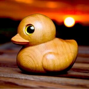 Wooden Carved Desktop Ornament